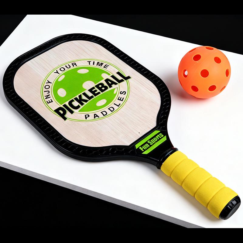 Kids' Pickleball Paddle Set: Beginner Indoor/Outdoor Parent-Child Sports Training