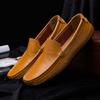 Summer Men Shoes Mens Light Comfortable Flat Shoes Loafers Leather Footwear Sneakers