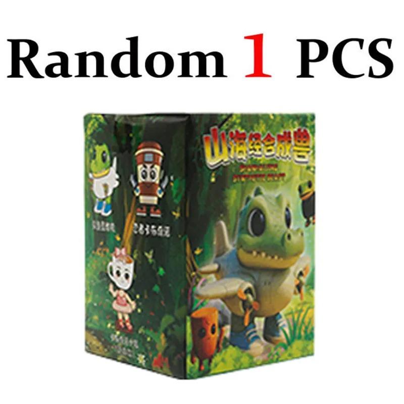 Christmas Trendy And Fun Handmade Shanhaijing Series Blind Box Resin Craft Desktop Ornament Holiday Gift Collection