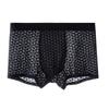 Men's Ice Silk Underwear Summer Ultra-thin Ice Silk No Trace Antibacterial Flat Corner Pants