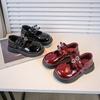 Simple Girls Shoes Fashion Girls' Princess Shoes Soft Soled Kids Shoe Comfor Child Leather Shoes Anti Slip Girl Leather Shoe