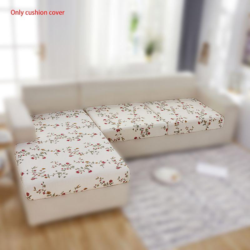 High-quality Printed Elastic Sofa Seat Cushion Cover Durable And Soft Furniture Protector