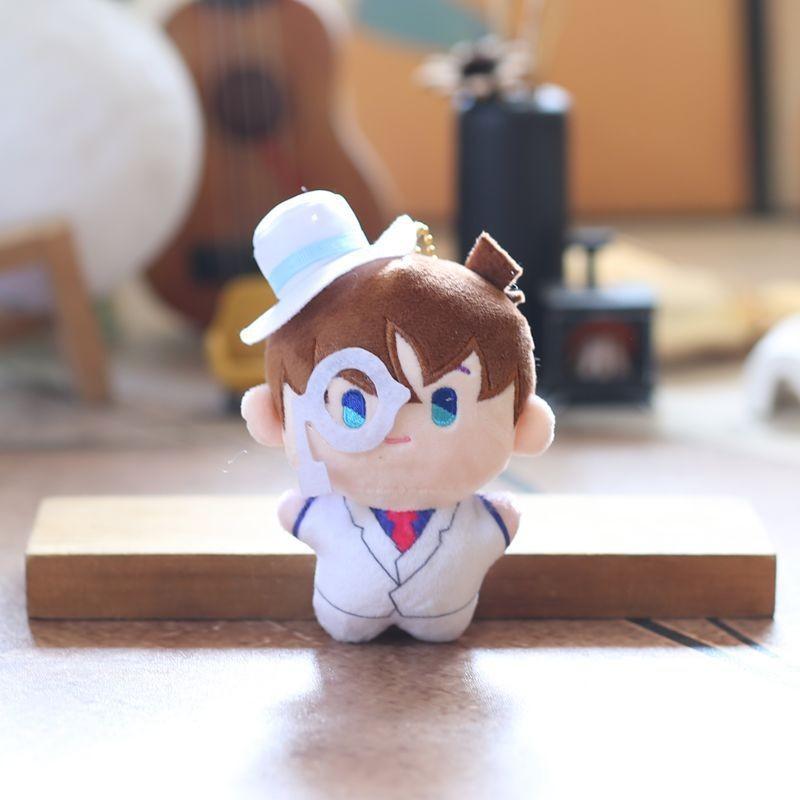 Kaitou Detective Conan Kid Stuffed Doll Keychain Plush Accessory Backpack