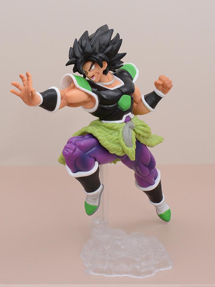 Dragon Ball Handmade Model Dragon Ball Shock Wave Super Saiyan Silver Hair Sun Wukong Brolli Anime Accessories