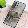 Wild Boar Pig Brown TPU Phone Case For Samsung Galaxy note 10 pro S26 S25 S24 S23 S22 Ultra Plus S21 FE S20 Shockproof Cover