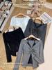 Korean Style Lace Patchwork Faux Two-Piece Long Sleeve T-shirt for Women - Autumn/Winter Spicy Girl Inner Base Layer Top