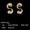 European Style Gold Earrings: Elegant, Cool, and Sophisticated Ear Drops