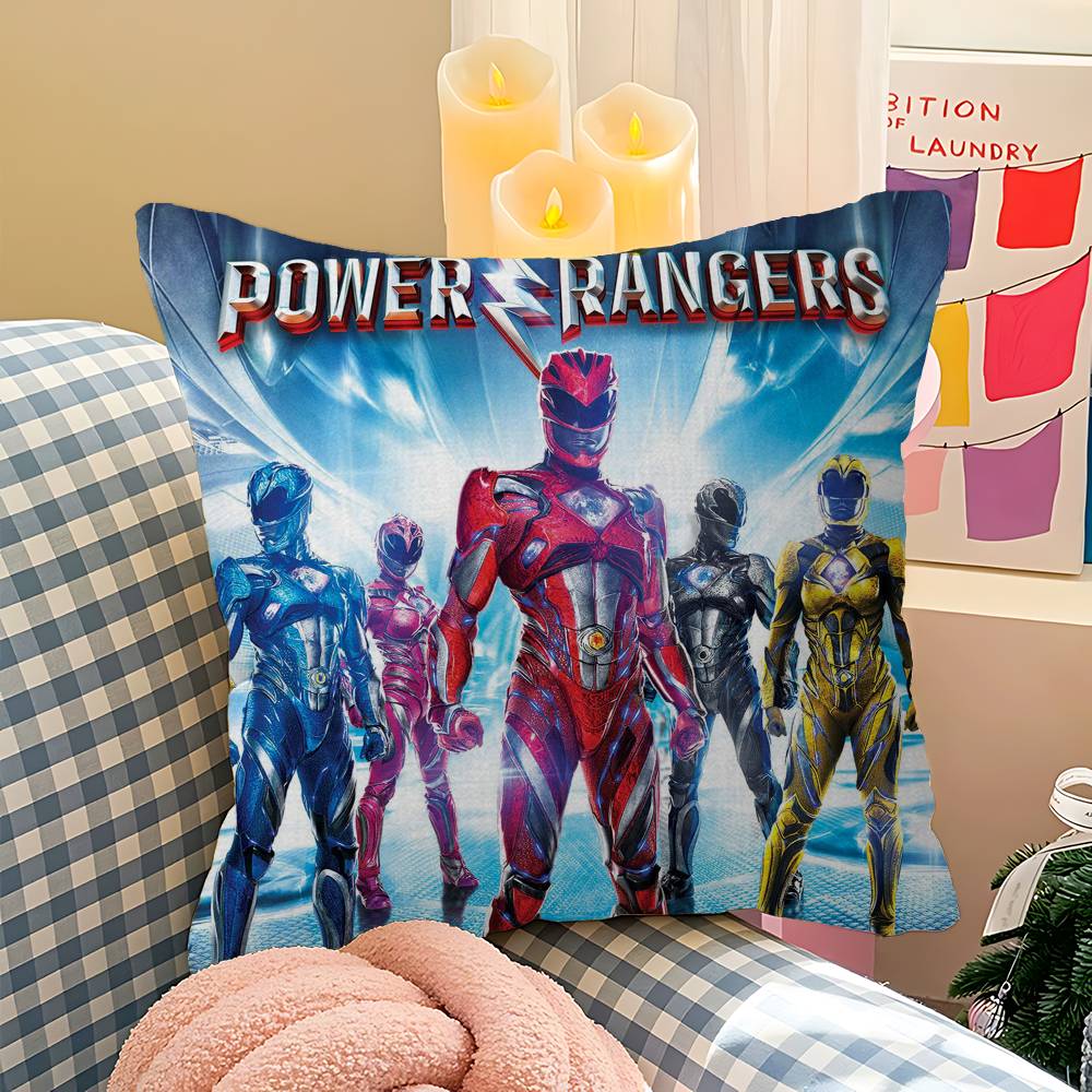 P-Power R-Rangers Pillow Anime Pillow Sofa Bed Head Pillow Cover Cushion Cover 45X45 Cm Fashion
