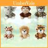 Jungle Animal Lion Tiger Giraffe Stuffed Toy Wholesale Stock