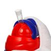 Baby Cups Cartoon Feeding Bottle with Portable Straw Save Cups Sports Bottles(Blue 260mlhandle)