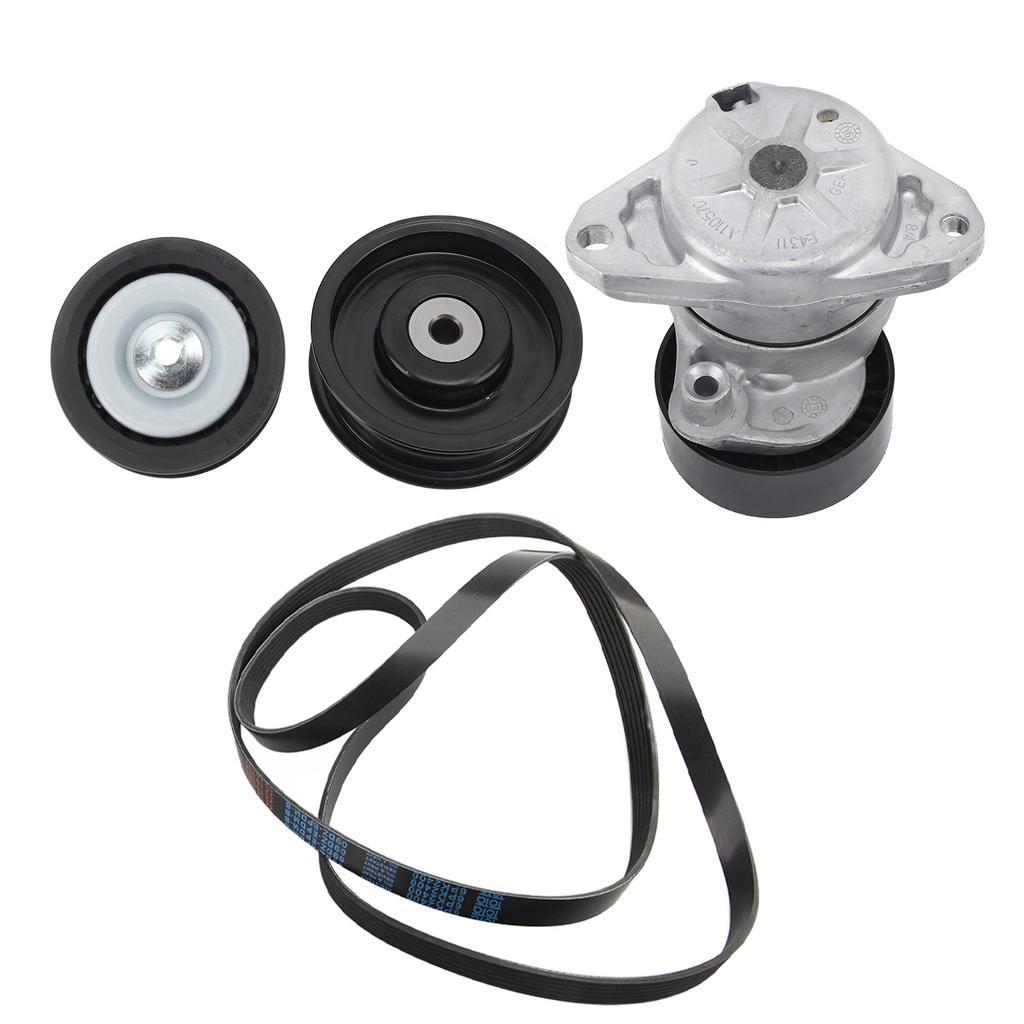 Motor Keilriemen Spanner 2722021019 Umlenkrolle Riemenscheibe Keilriemen Satz Ersatz Für Benz ML550 ML350 GL450 GL550