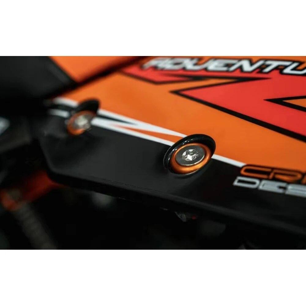 4pcs Front Fender Frame Fairing Bolts For 790 ADVENTURE/S/R 890 ADVENTURE/S/R -ADV Motorcycle Accessories Windscreen