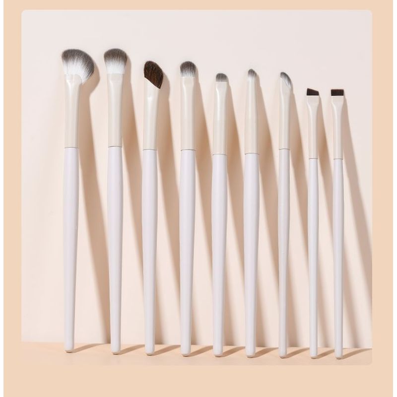 XIXI STUDIO - Set mit 9: Augen-Make-up-Pinsel mit Etui