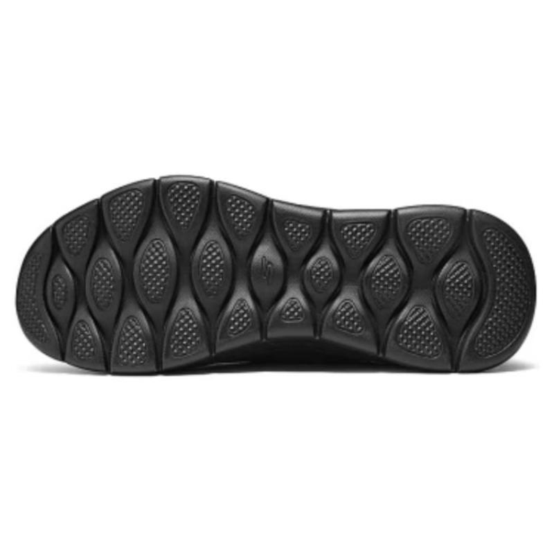 Skechers Go Walk Fle Cushioning Wear-Resistant Breathable Supportive Low-Top Casual Shoes Men's Black