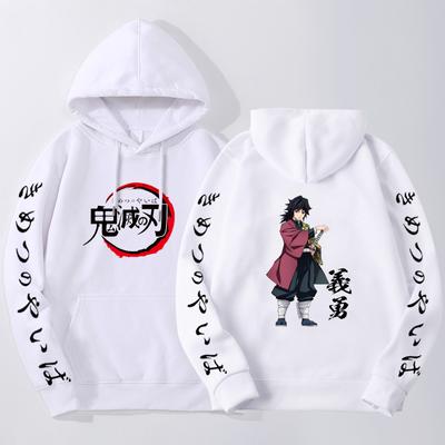 Moletons do Anime Demon Slayer 2023 Primavera Outono Unissex Moda Unissexga Moletom Gola Redonda Harajuku Harajuku Hoody Streetwear