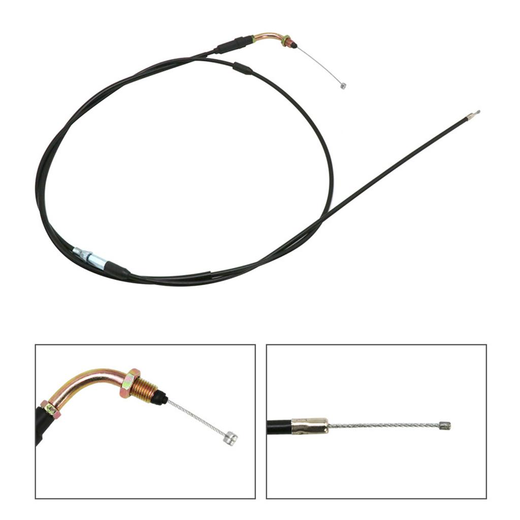 Accelerator Cables Scooter Throttle Cable Universal for GY6 125cc 150cc PKE-/PK-/TM Carburetor ATV Dirt Bike Black 200cm