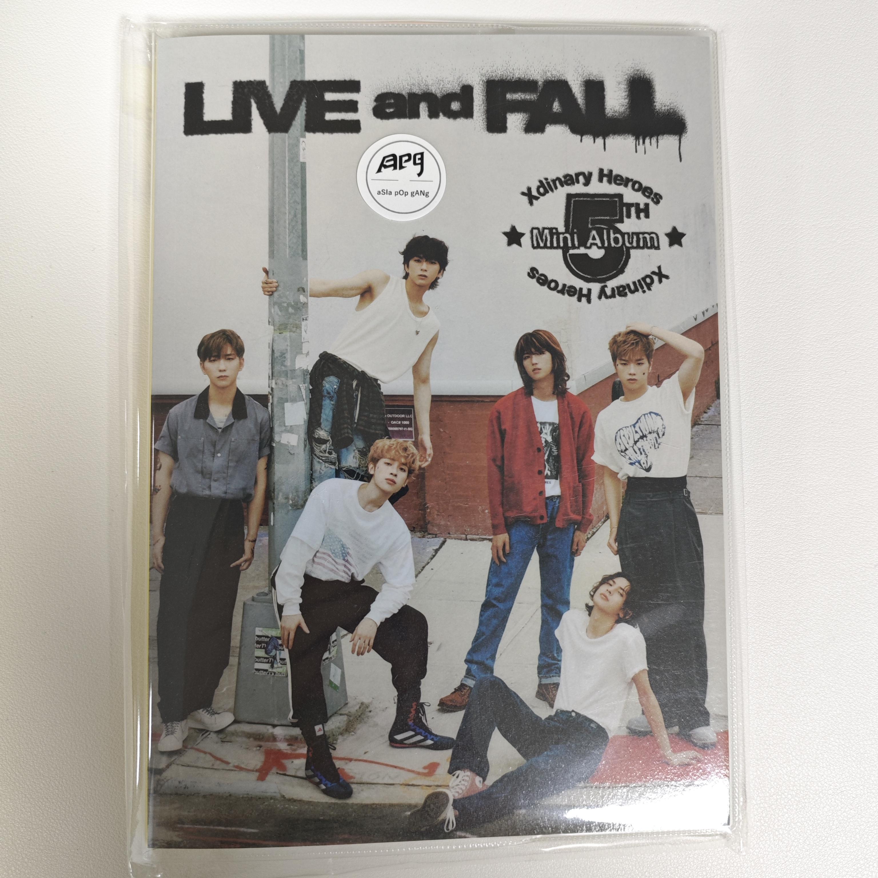 

XDINARY HEROES - [LIVE AND FALL] 5-й мини-альбом ФОТОКНИГА Live