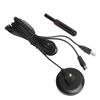 Digital TV Antenna VHF174 230UHF470‑862MHz Signal Reception TV Suction Cup Antenna