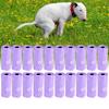 20 Rolls Garbage Clean Up Heart Bag Pet Dog Cat Waste Poop Pick Up Bag Black