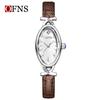 OFNS Women's Retro Oval Waterproof Luxury Wristwatch