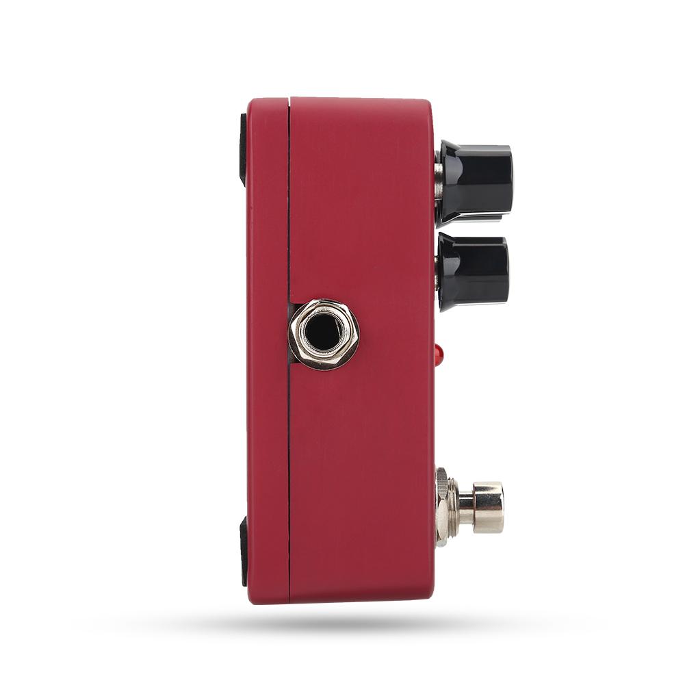 KOKKO FDS 2 Mini Aluminum Alloy Distortion Effect Pedal 6.35mm Jack for Guitars