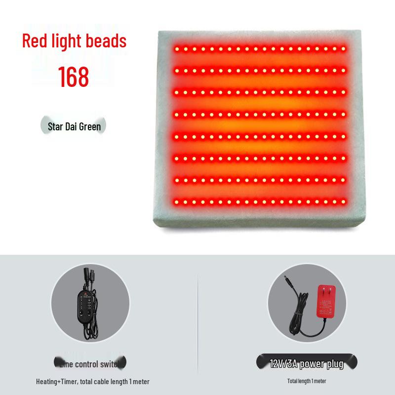 

High-Density Heated Seat Cushion for Office, Classroom, and Home 40x40x4 cm светло-зеленый