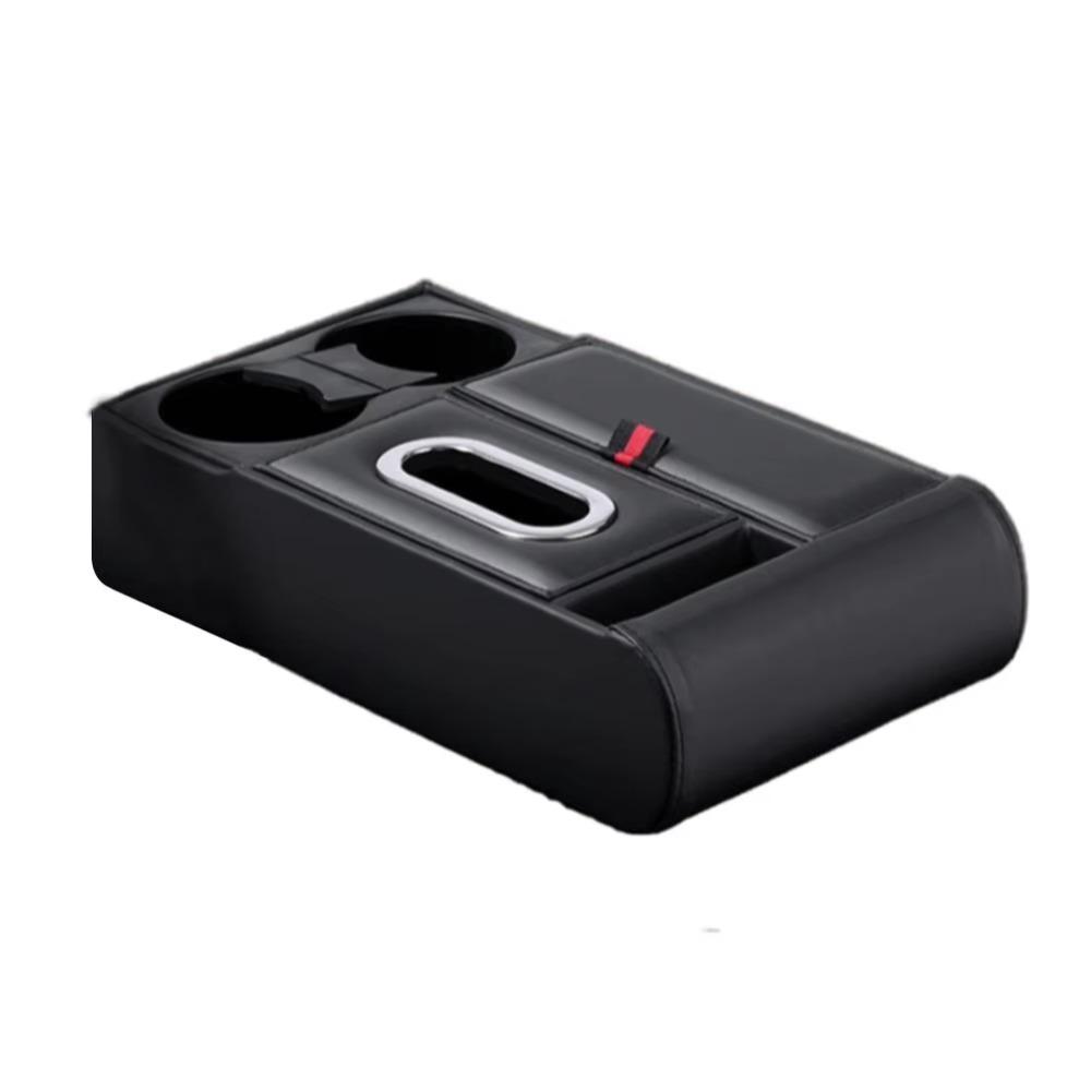 PU leather Armrest Heightening Pad Multifunctional Center Console Organizer Auto Accessory