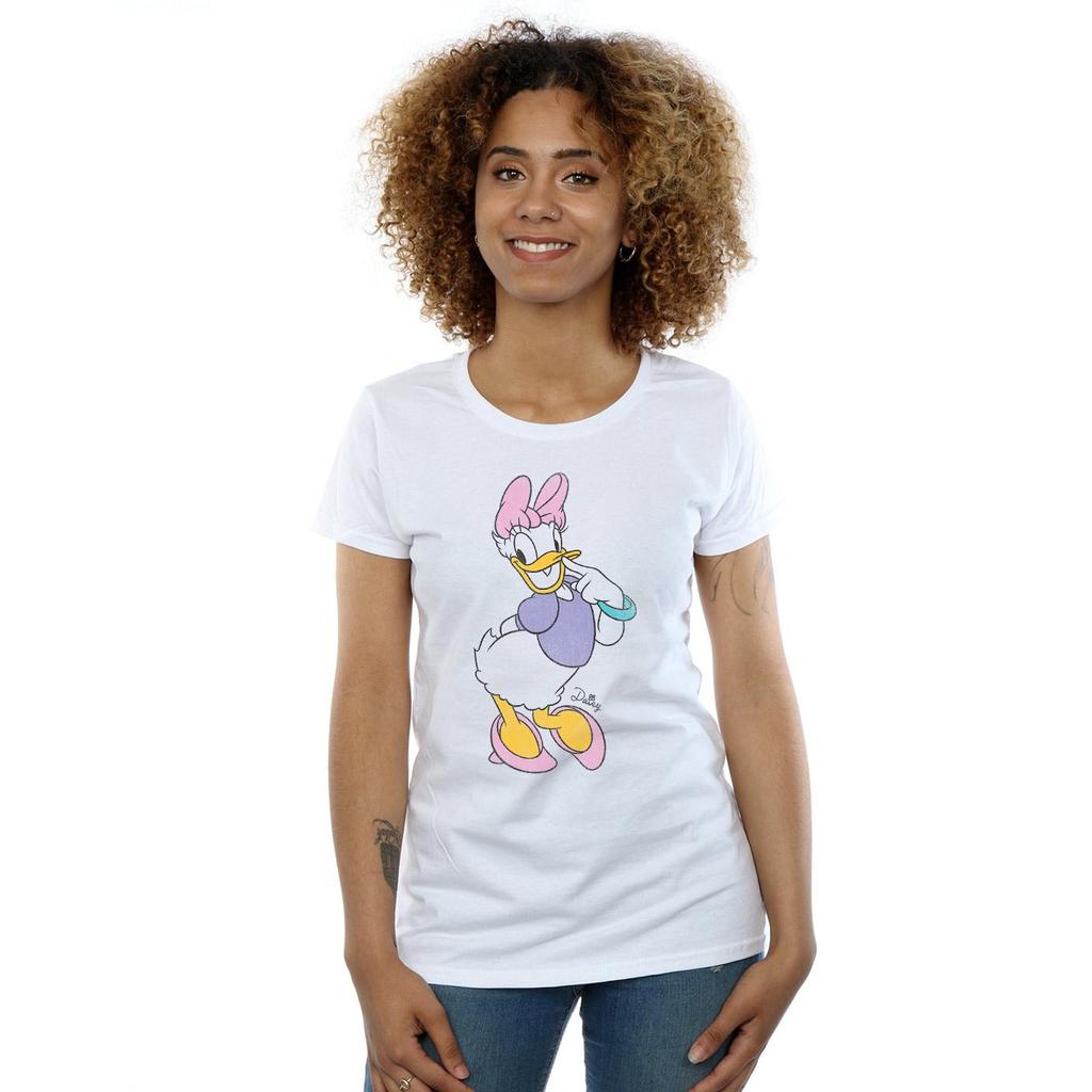 Disney Womens/Ladies Classic Daisy Duck T-Shirt