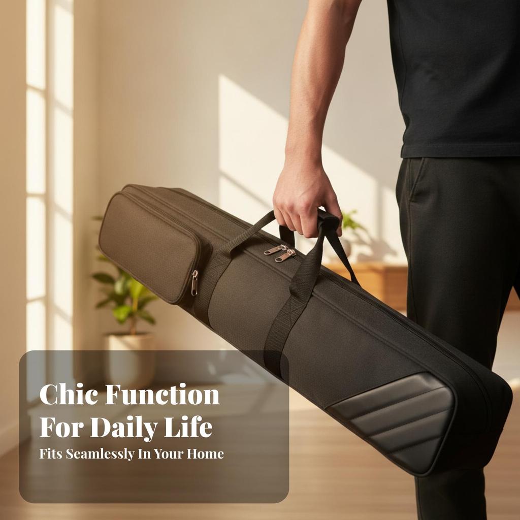 Billiard Cue Case Soft with Pocket Sturdy for Travel, Practice Sessions