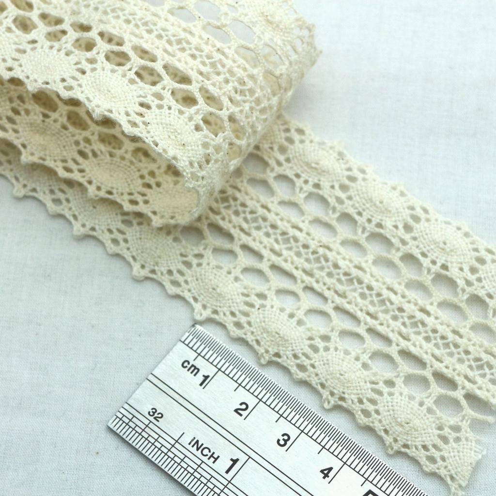 Cotton Thread Lace Accessories Diy Handmade Clothing Fabric Materials Sofa Hat Bedding Curtain Fabric