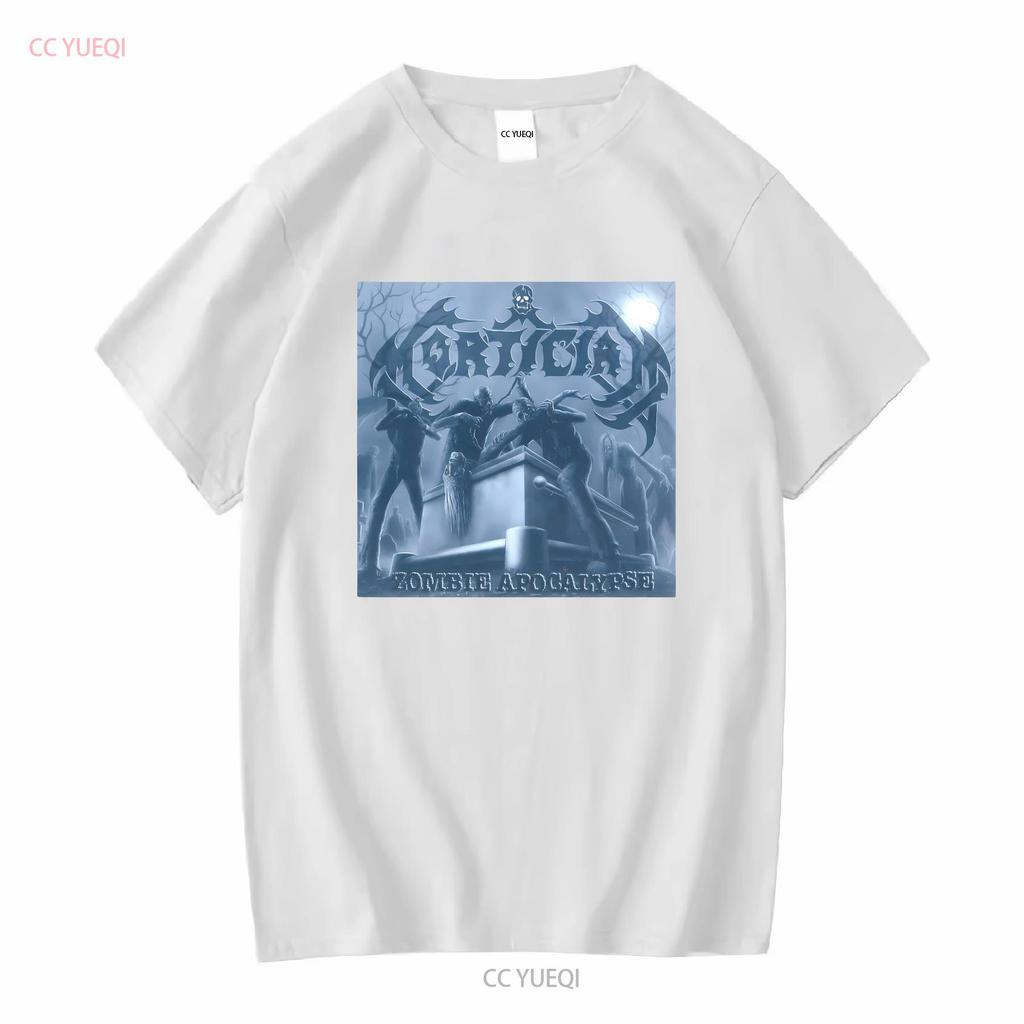 Mortician T Shirt Large Zombie Apocalypse devourment necrophagia incantation long or short sleeves vintage Washed Casual