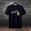Summer Comfortable Breathable Soft Cotton T-shirt Fashionable Fun Beer Printed Loose Versatile Casual Men's T-shirt