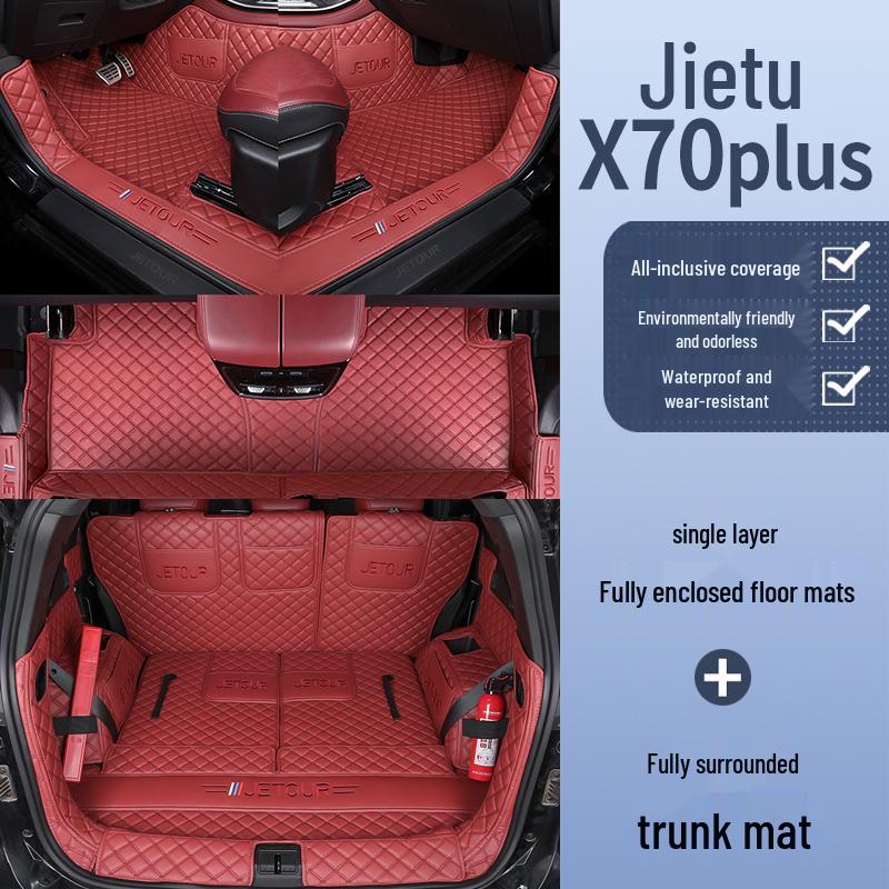 Jetour X70plus Full Coverage Floor Mats for Chery X70Pro - Custom Fit Car Mats