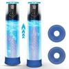 Male Penis Vacuum Pump with 5 Training Pressures and 1 Power Mode with 2 Sizes Penis Ring Automatic Male Masturbator