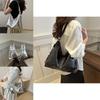 Trendy 2024 Women's Dual Shoulder Strap Tote Bag With Chain And Zipper Closure