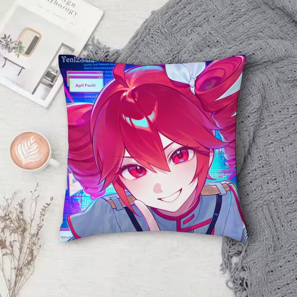 Kasane Teto Pillow Case for Sofa Living Room Home office Decor Protective Cover