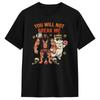 You Will Not Break Me Dungeon Survivor 100% Cotton T Shirt For Male Summer Retro T-Shirts Crewneck Hip Hop Tee Shirt Big Size