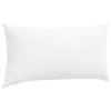 Sofa Cushions 2 Pcs White 80 X 40 Cm Fabric