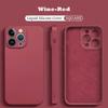 Original Flüssigsilikon Stoßfest Hülle für Xiaomi Mi 14 13 13T 12 12T 11T 10T 10 11 Lite Pro Square Fluff Bumper Soft Cover