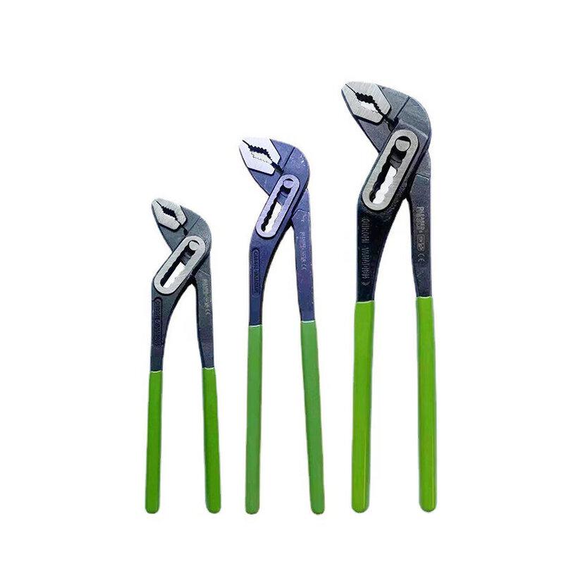 OIMG 8-inch Industrial Water Pump Pliers & Adjustable Wrench Set (2-Pack)