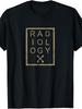 Cool Radiology Tech Gift for Xray Technician TShirt Retro Casual Crew Neck Printed T-Shirt