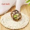 Interactive Rattan Cage Cat Toy | Ball-Shaped, Chew and Play, Dental Health & Teeth Cleaning for Indoor Cats | Suitable for All Breeds, Without