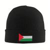 New Palestine Flag Palestinian Knitted Hat Beanies Autumn Winter Hats Warm Caps Men Women