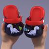 Kids Cartoon Dinosaur Clog Slippers Boys Girls Toddler Indoor Outdoor Non-Slip Sandals