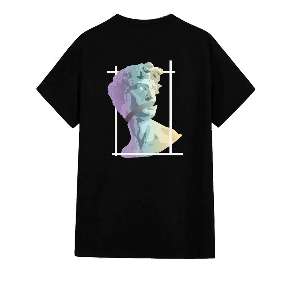 Unisex T-Shirt - David von Michelangelo - Lässiges Sommer-Paar Original Student