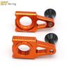 Motorrad CNC Hintere Kettenspanner Achsblöcke Für KTM SX SXF XC XCF Husqvarna TC125 FC250 350 450 FS450 TC250 TX300 FX350 FX450