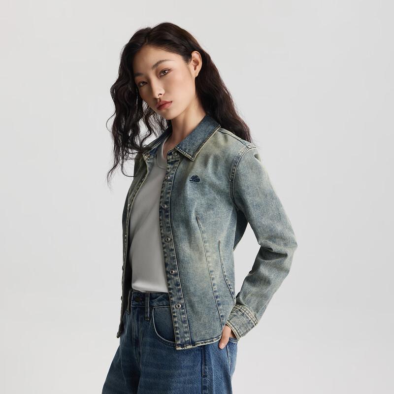 Lee Women's Slim Fit Long-Sleeve Denim Shirt