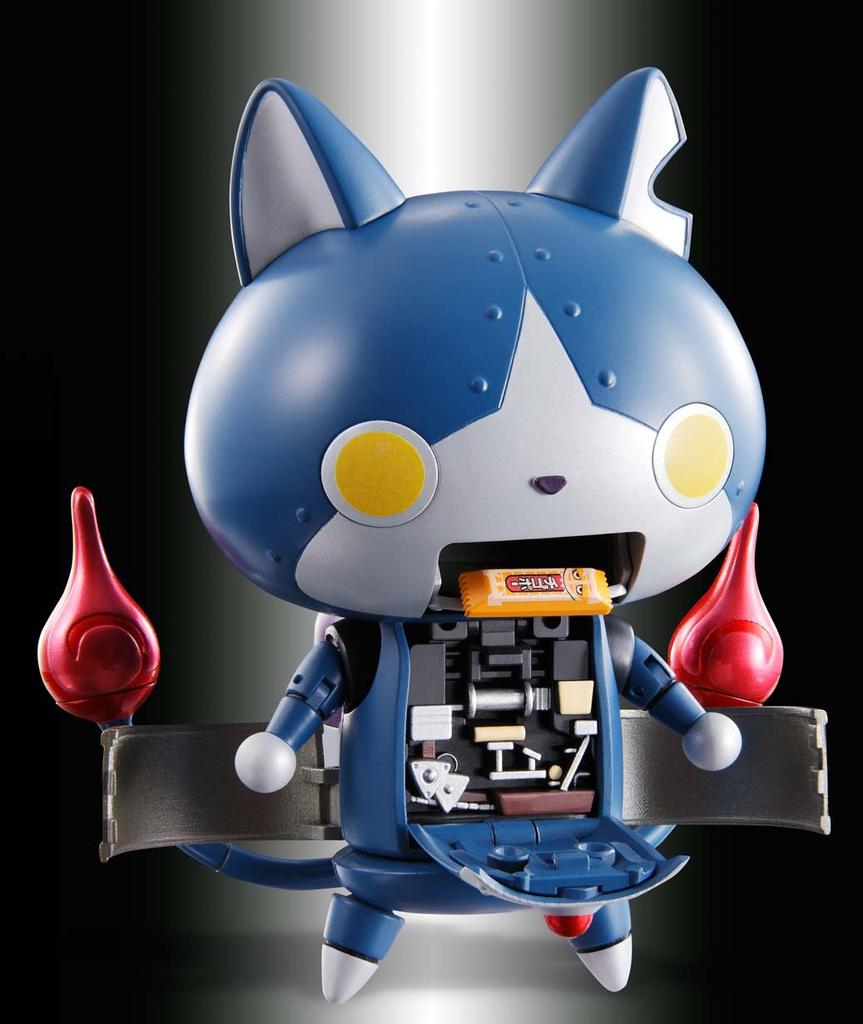 TAMASHII NATIONS Chogokin Yokai Watch Robonyan ca. 120mm bemalte bewegliche Figur ABS&PVC&Diecast