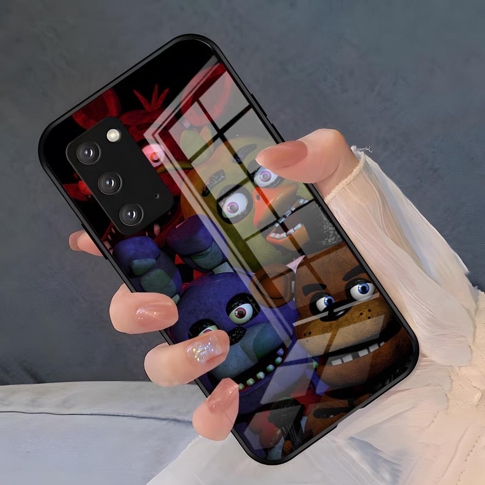 Θήκη Τηλεφώνου Παιχνιδιού Five Nights At Freddys Για Samsung A25 A13 A33 5G A54 A36 A35 A56 A52 A14 Αντικραδασμικό Γυάλινο Κάλυμμα