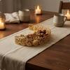 Curved Serving Tray Colored Openwork Traditional Patterns